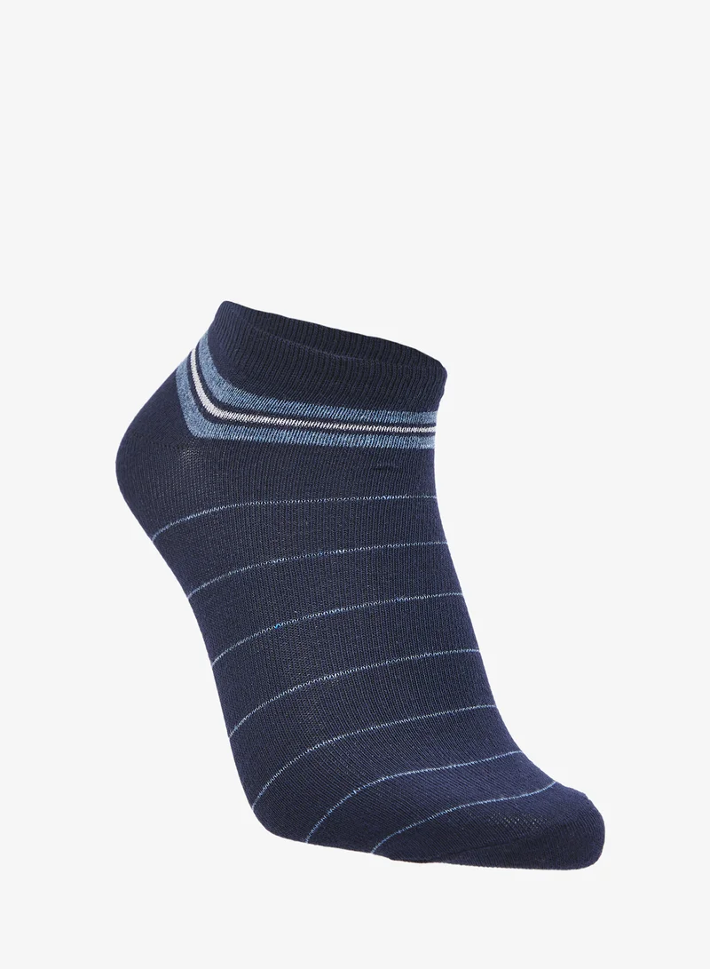 Seventy Five Basics Pack Of 5 Ankle Socks