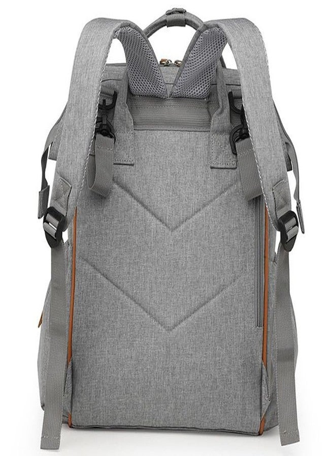 Winnies Diaper Bag For Mothers For Travel, Maternity Bag For Newborn Baby, Mother Travelling Bag, Multiple Pocket Water Resistant Hospital Bag For Moms (Grey) - Image 3