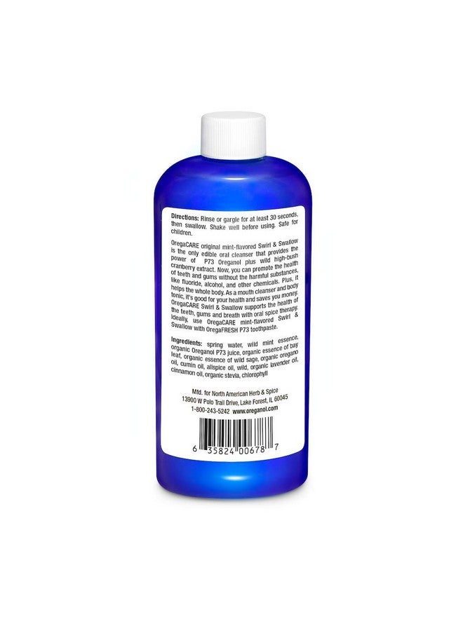 North American Herb & Spice OregaCARE Swirl & Swallow, Wild Mint Flavor, 8 fl. oz. - Image 2