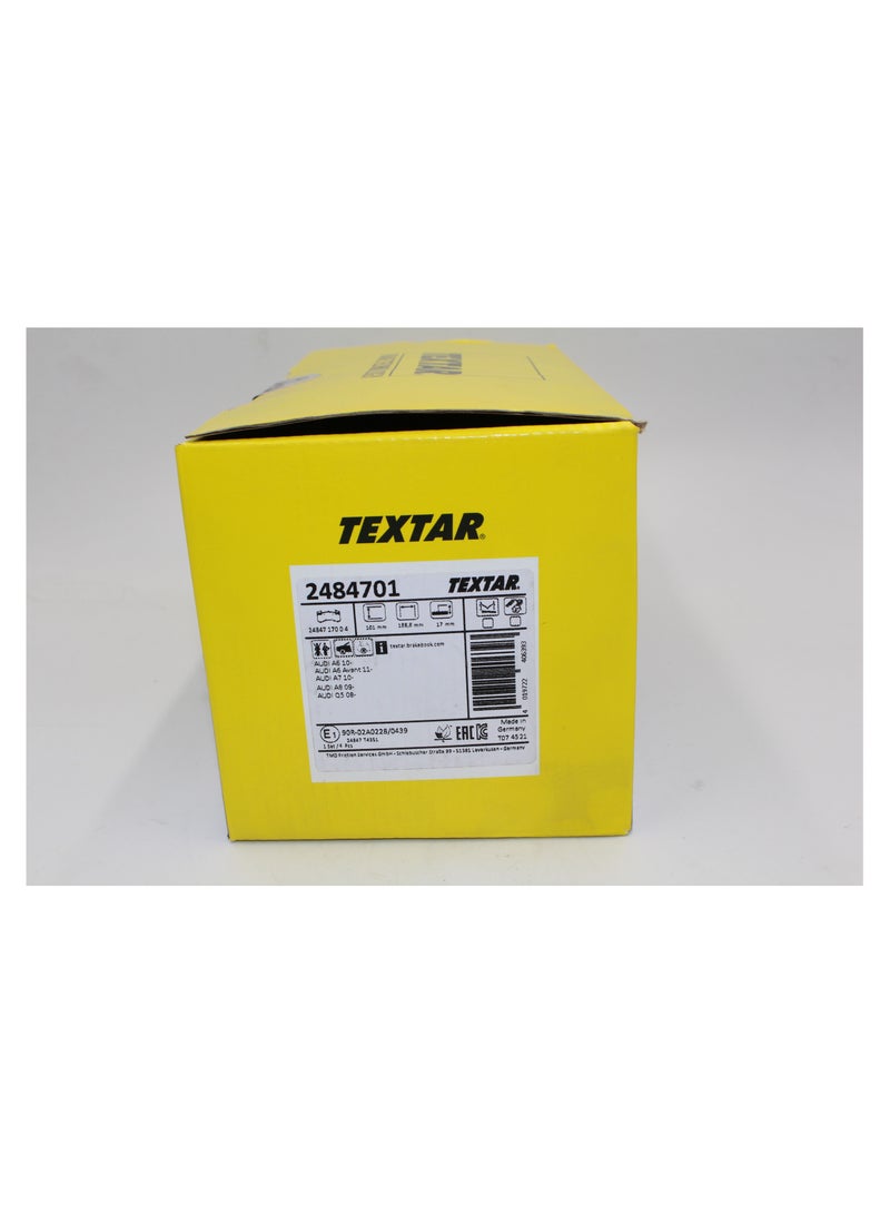 TEXTAR BRAKE PADS FRONT A6 A7 A8 2015 - Image 4