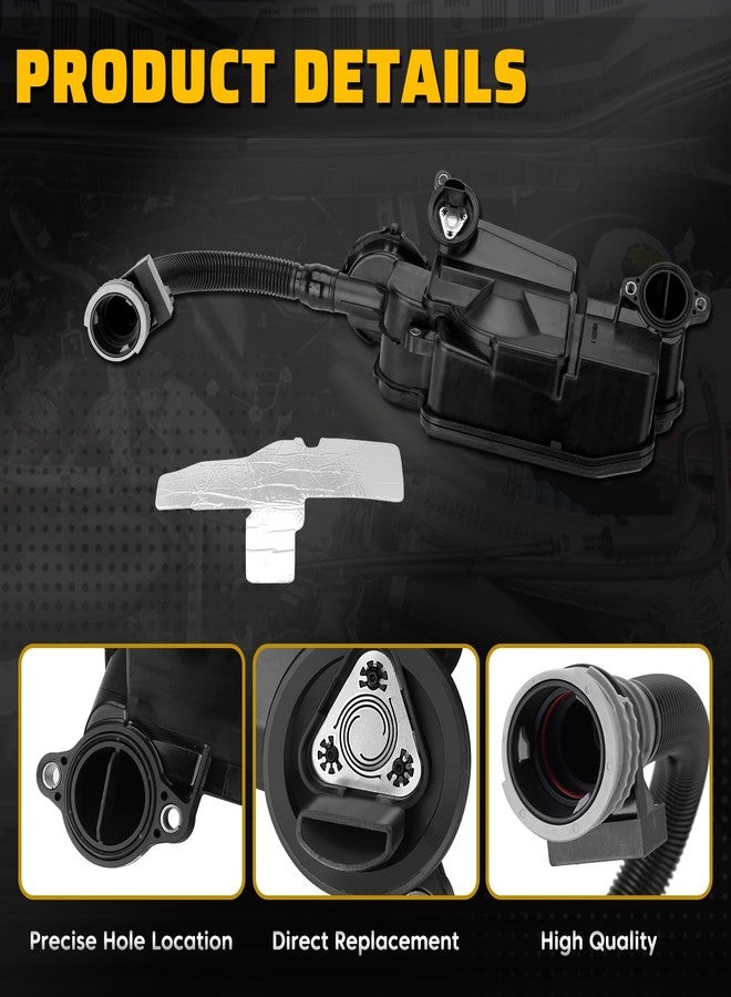 YEHERIT Engine Oil Separator Assembly Compatible with Ford F250 F350 F450 F550 2011 2012 2013 2014 2015 2016 Super Duty 6.7L Powerstroke Diesel PCV CCV Vent Valve Engine Crankcase Replace#DC3Z6A785C - Image 5