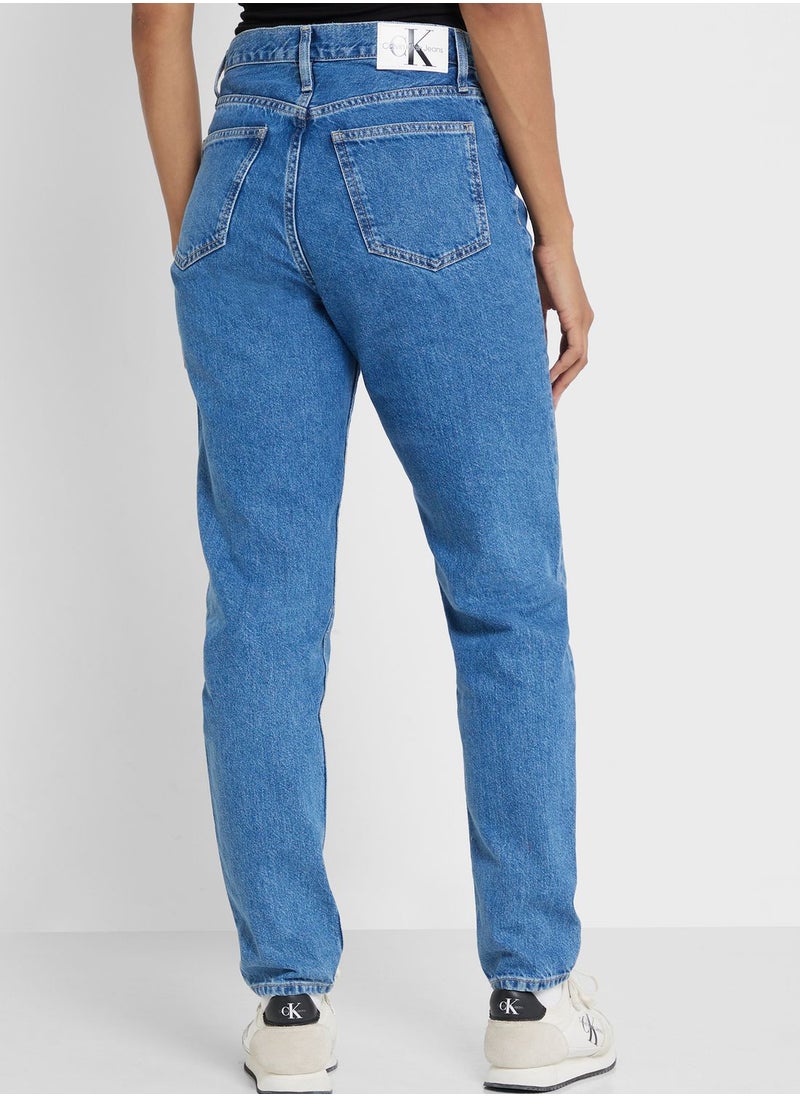 Calvin Klein Jeans - High Waist Jeans - Image 1
