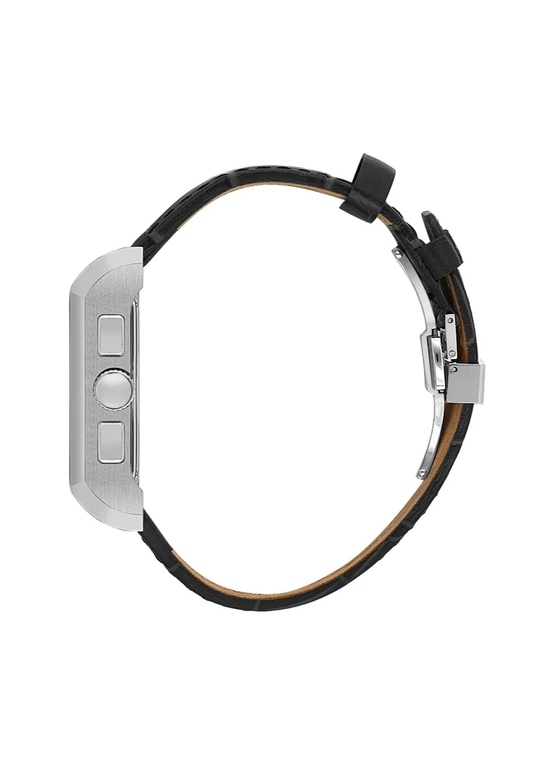 SANTA BARBARA POLO & RACQUET CLUB Santa Barbara Polo & Racquet Club - Legend Men's Watch | Leather Band with Steel Case | Analog | Square Dial | Sapphire Glass | Japanese Quartz | Water Resistance 50 Meters