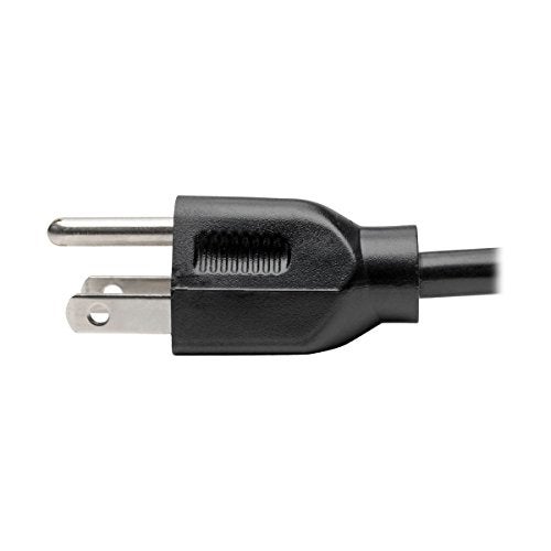 Tripp Lite Standard Computer Power Cord 10A,18AWG (NEMA 5-15P to IEC-320-C13) 10-ft.(P006-010) black - Image 5