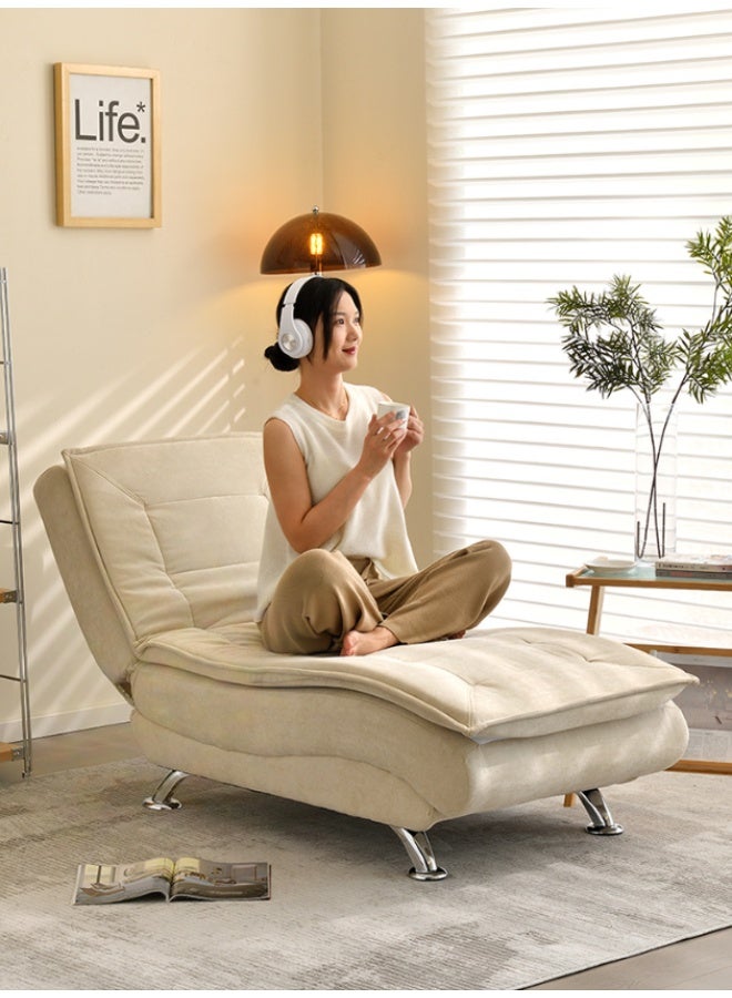 Home Living Room Furniture Soft Folding Recliner Chaise Lounge Chair Leisure Folding Lunch Break Sofa Bed - Image 1