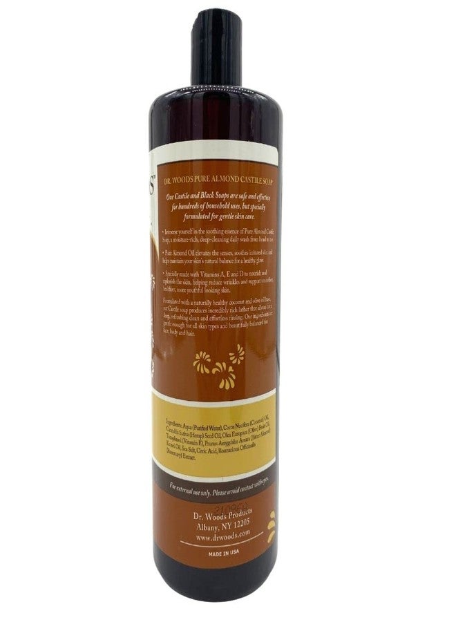 Dr. Woods Pure Castile Soap, Almond, 32 Fl. Oz - Image 2