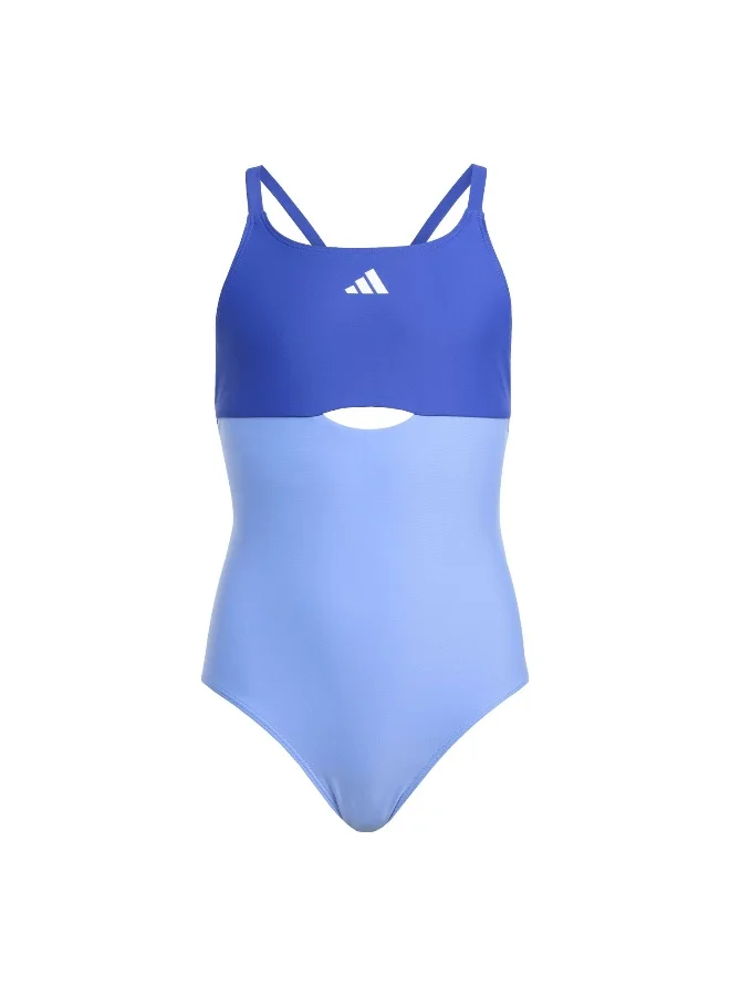 adidas Adidas X Back Cb St Gy Blue Swimsuit Swimwear For Kids