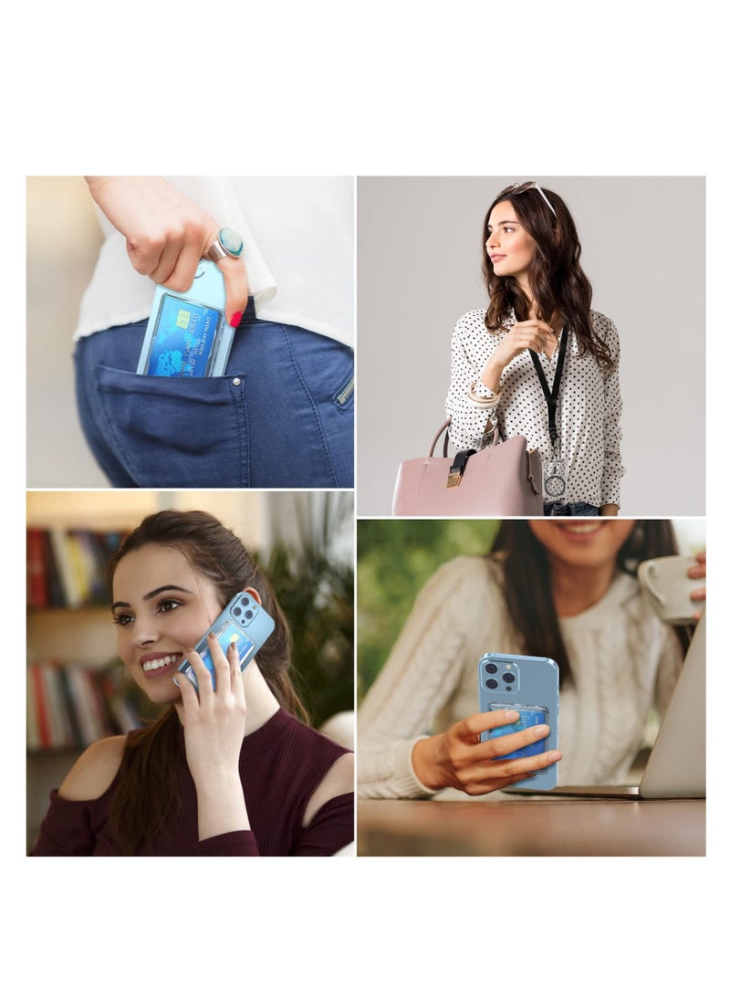 Excefore - Magnetic Phone Wallet Compatible with Magsafe, Magnetic Card Holder for Back of Phone, Strong Magnetic Minimalist Slim Wallet for iPhone 15/14/13/12 Series - Image 1