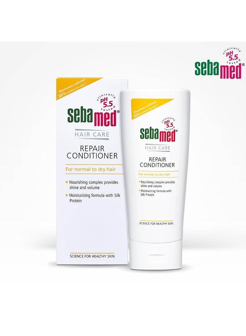 Sebamed Hair Repair Conditioner | Ph5.5 I 88% 'Excellent Care' Results | Repairs Dry, Damaged Hair & Scalp | Moisturizing Formula Adds Shine & Volume Unscented, 200 Millilitre - Image 2