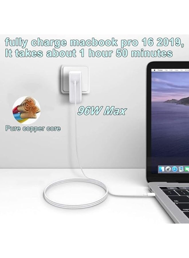 شاحن USB-C سريع 96 وات – محول طاقة عالي السرعة مع كابل 1.8 متر – مثالي لأجهزة اللابتوب والاستخدام اليومي - Image 2