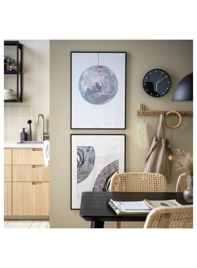 erorex Wall clock, blue, 26 cm - Image 5