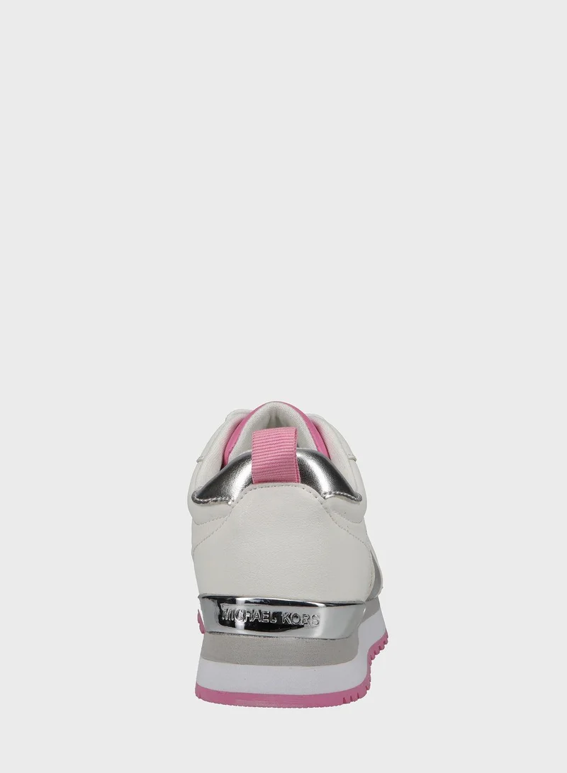 Michael Kors Youth Billie Dorian Low Top Lace Up Sneakers