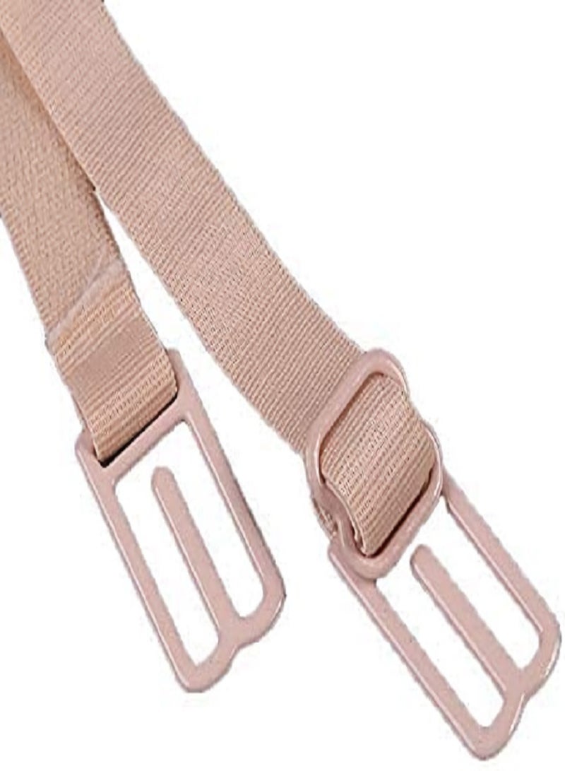 SYOSI 12 Pcs Bra Strap Clips Conceal Bra Straps Bra Cross Back Clips Elastic Adjustable Non-Slip Strap Holder for Ladies Women Girls - Image 4