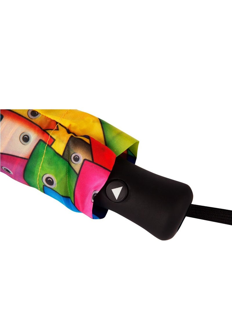 Biggdesign - Biggdesign Fertility Fish Mini 8 Ribs Folding Umbrella with UV Protection - Image 1