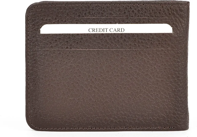 زيا Men's Leather Wallet 1519841ZY111 Brown
