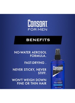 Consort Consort Extra Hold Non-Aero Hair Spray Pump, Unscented, 8 Ounce  - Image 5