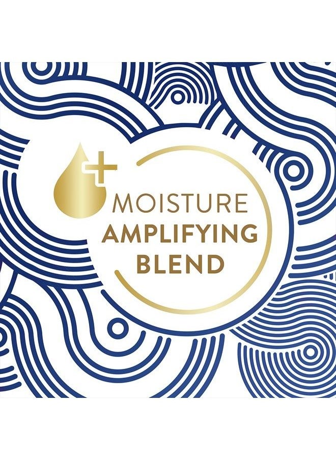 Dove - Amplified Textures Shampoo, Conditioner, Leave-In Conditioner with Coconut Milk, Aloe, and Jojoba 3 Count for Coils, Curls and Waves and Moisture Amplifying Hair Care Blend 11.5 Ounce (Pack of 3) - Image 1