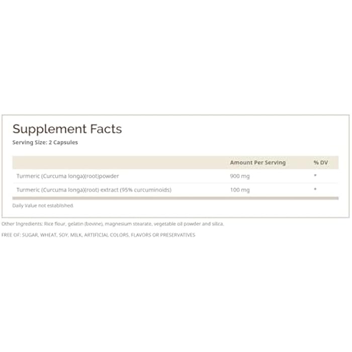 Windmill Turmeric 95 Percent Curcuminoids 1000 Mg Capsules - 60 Ea - Image 4