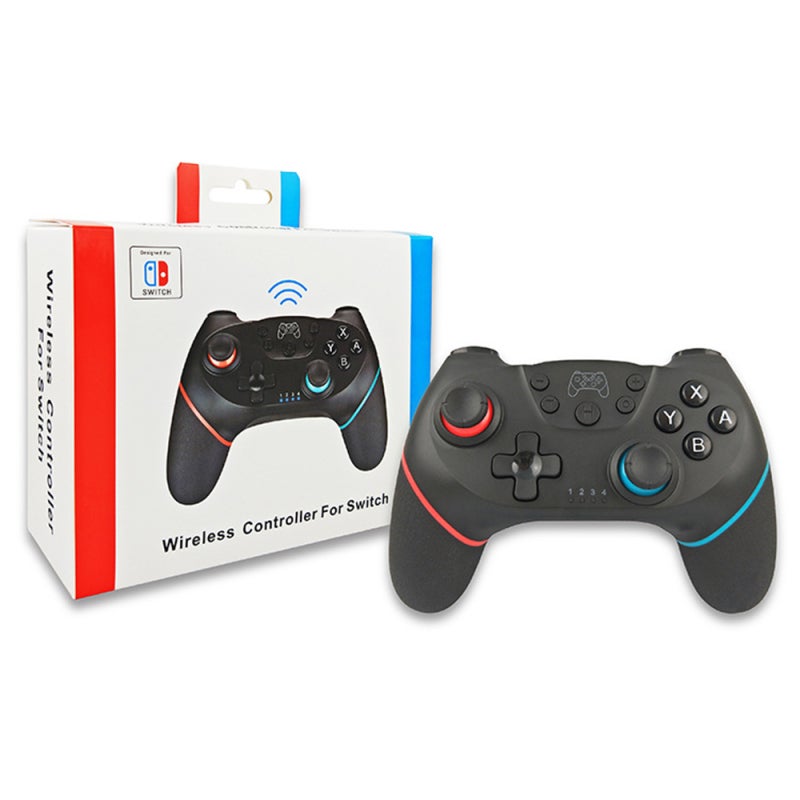 Wireless Switch Controller: Compact Ergonomic Anti-slip Design - Stable Bluetooth Connection with 8-10 Hour Playtime, Precise Motion Control Turbo for Switch Switch Lite Switch OLED Gaming - Image 2