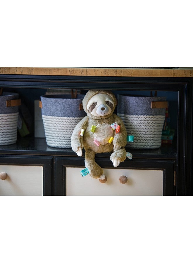 Taggies Stuffed Animal Soft Toy, Molasses Sloth, 12-Inches - Image 4