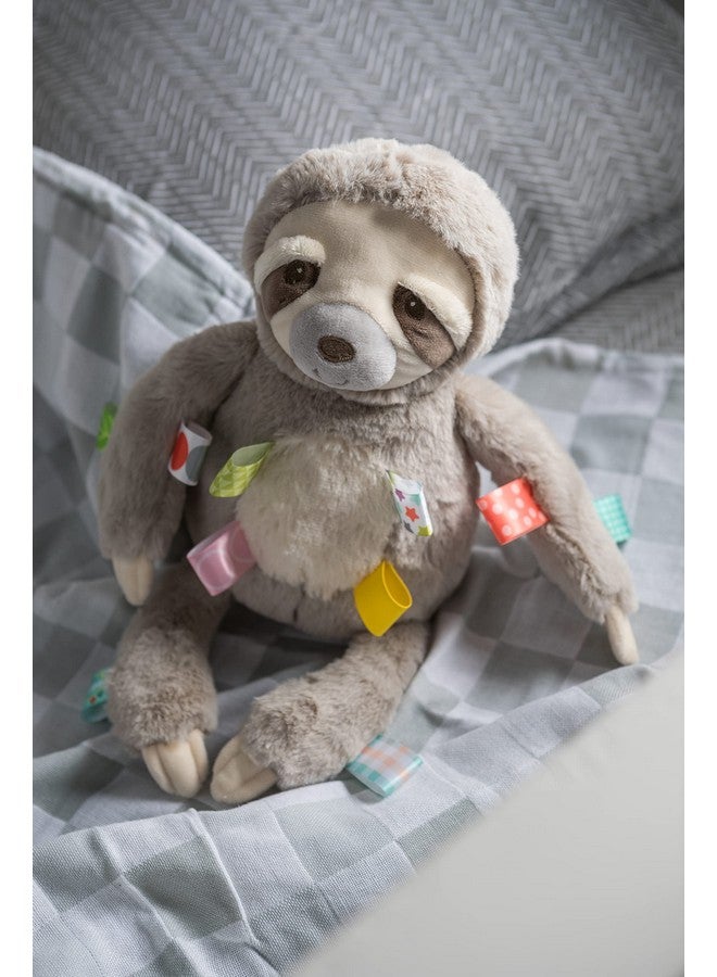 Taggies Stuffed Animal Soft Toy, Molasses Sloth, 12-Inches - Image 3