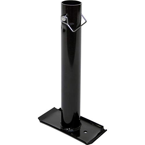 BAL 29054 Extended Tongue Jack Foot Pad – Heavy-Duty Trailer Jack Base for A-Frame Tongue Jacks – 4" x 8" Pad, 5000 lbs. Capacity - Image 1