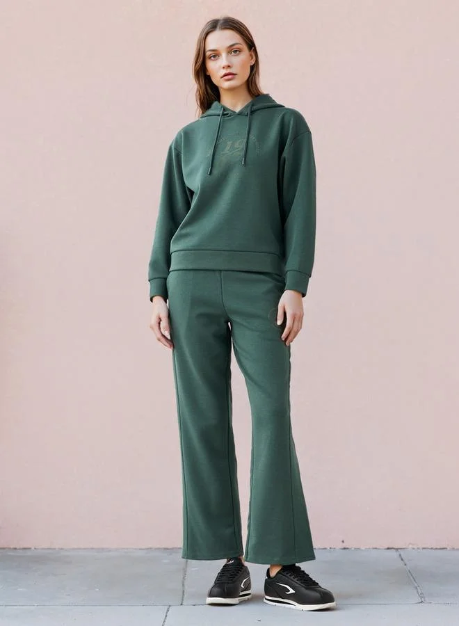 كابا بنطلون رياضي واسع مطبوع من كابا