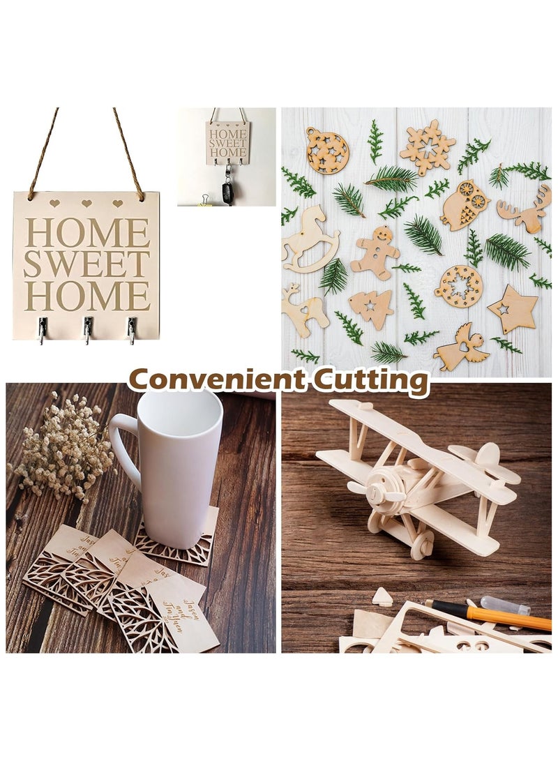 ELIKLIV 30PCS 4x4 inch High Quality Plywood Unfinished Wood Cubes Art Painting DIY Carving Home Decoration Multipurpose Wood Pieces - Image 3