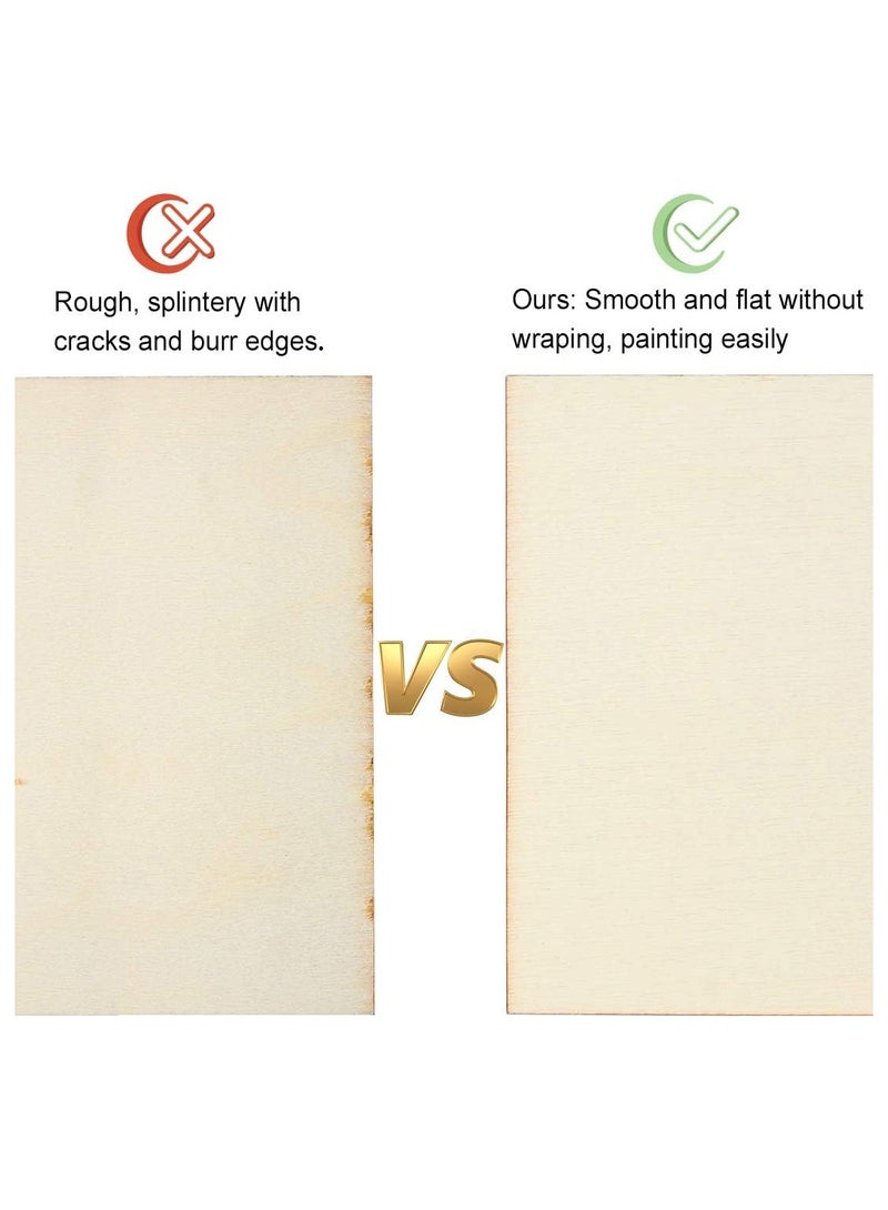 ELIKLIV 30PCS 4x4 inch High Quality Plywood Unfinished Wood Cubes Art Painting DIY Carving Home Decoration Multipurpose Wood Pieces - Image 5