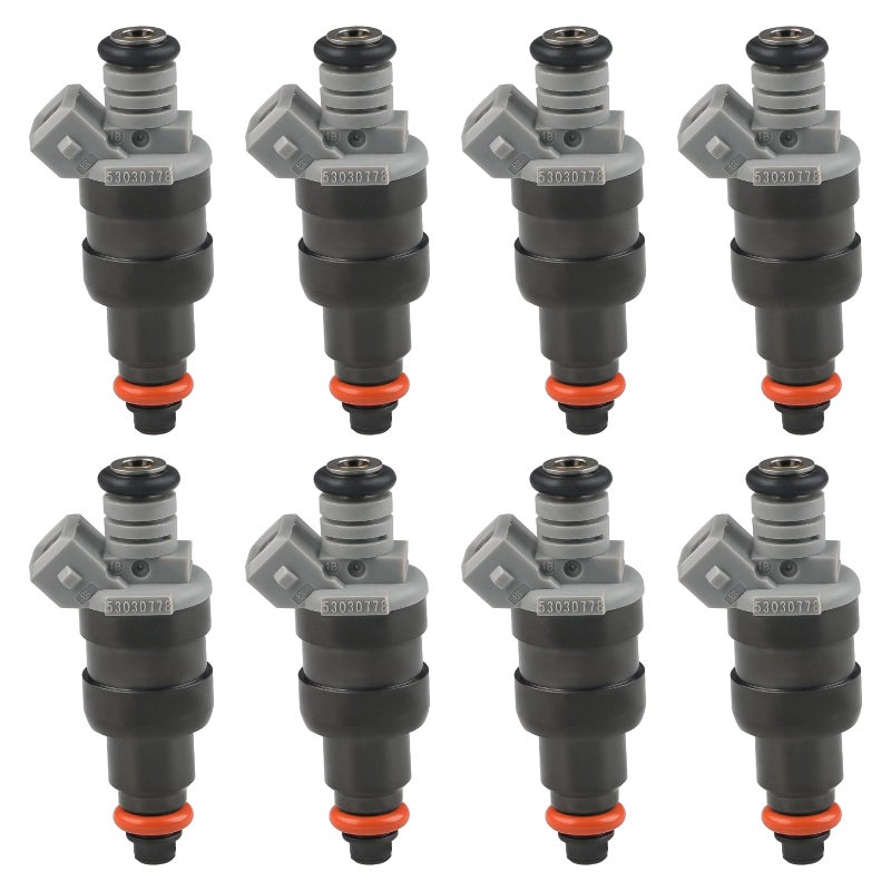 JDMON Fuel Injectors Replacement for Dodge Ram 1500 2500 3500 Dakota19961999 Jeep Grand Cherokee B1500 B2500 B3500 19961998 FJ682 53030778 52L 59L - Image 2