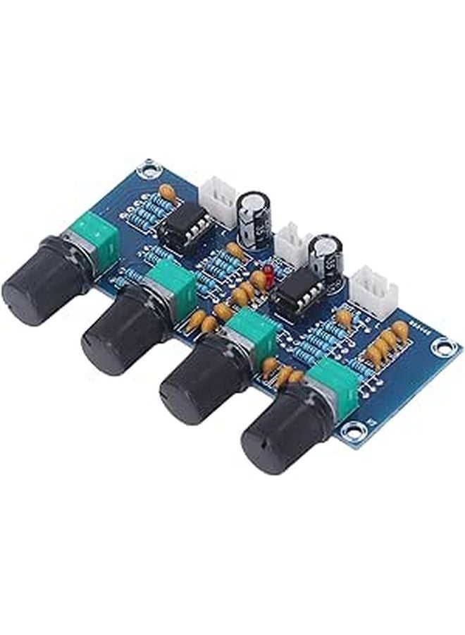 وحدة مكبر صوت مسبق ثنائي القناة مع ضبط الكسب للصوت عالي الدقة - Image 1