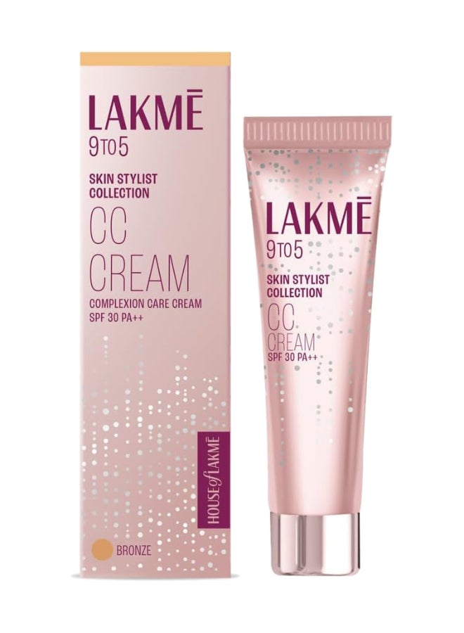 لاكمي كريم الوجه للعناية بالبشرة من 9 إلى 5، برونزي، 30 جرام