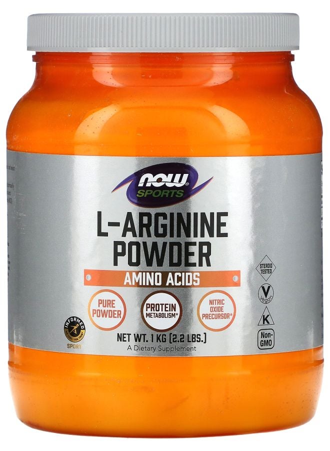 now Sports L-Arginine Powder 2.2 lbs (1 kg)