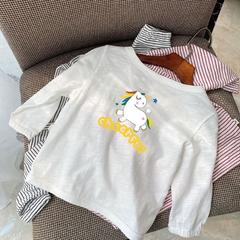 Soft And Thin Summer Baby Cardigan For Boys And Girls, Long-Sleeved Pure Cotton Breathable Jacket, Sun Protection Shirt, Air-Conditioned Clothing - Image 4
