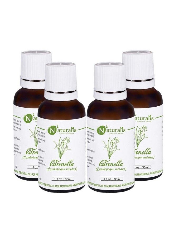 Naturalis Essence Of Nature Citronella Essential Oil 30Ml Pack Of 4  - Image 1