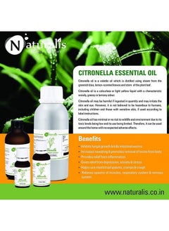 Naturalis Essence Of Nature Citronella Essential Oil 30Ml Pack Of 4  - Image 4