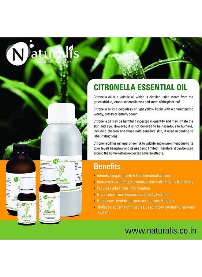 Naturalis Essence Of Nature Citronella Essential Oil 30Ml Pack Of 4  - Image 4
