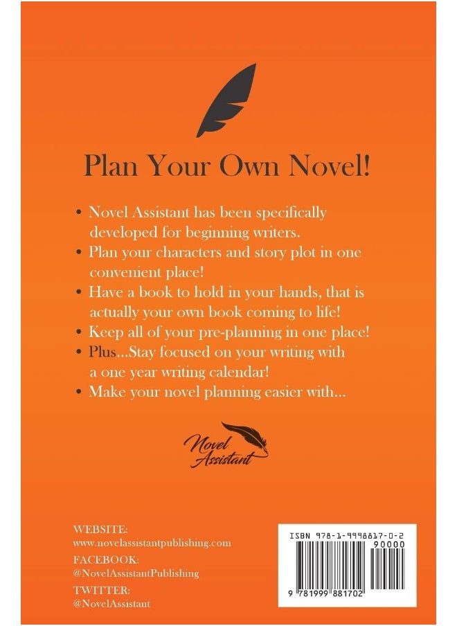 Novel Assistant: A fill in the blank book for pre-planning your nov  - Image 2