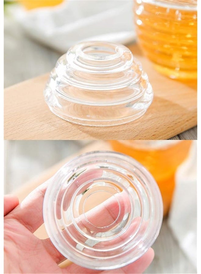 Acrylic Honey Dispenser Bottle with Airtight Lid - Image 4