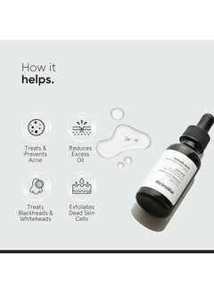 MINIMALIST 2% Salicylic Acid Face Serum, Treat Blackheads and Pimples, Reduce Oily Skin, Mild Exfoliating Essence - 30ML  - Image 3