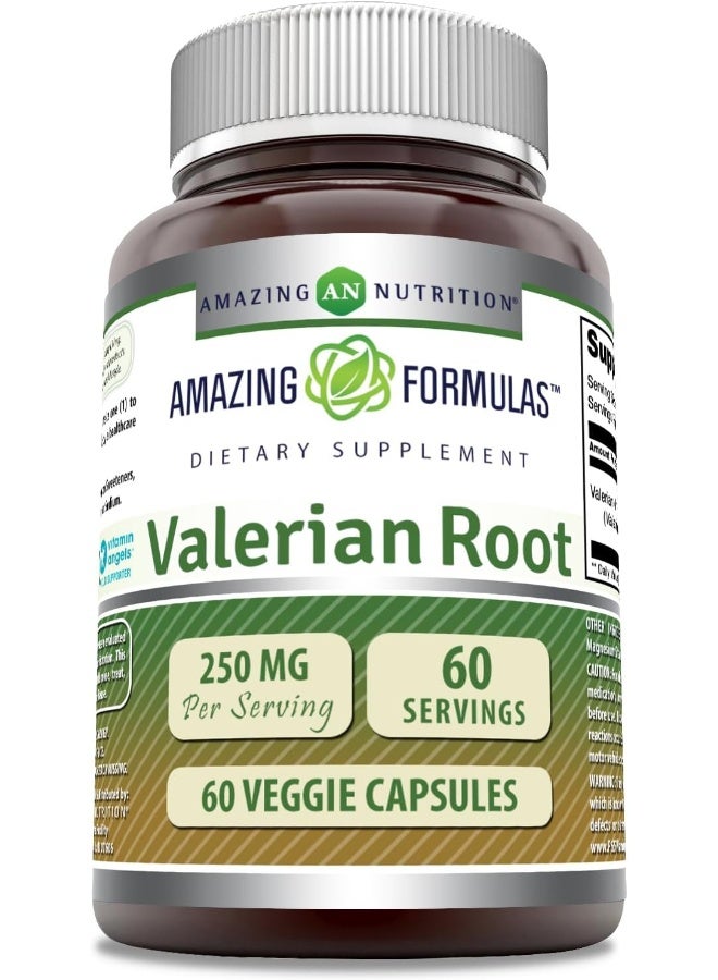 Amazing Nutrition Formulas Valerian Root 4:1 Extract Supplement - Image 1