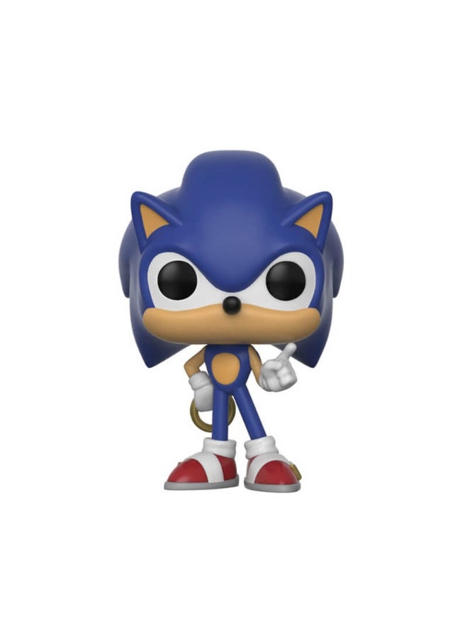 Funko Pop Games Sonic The Hedgehog With Ring Vinyl Figure  - Image 1