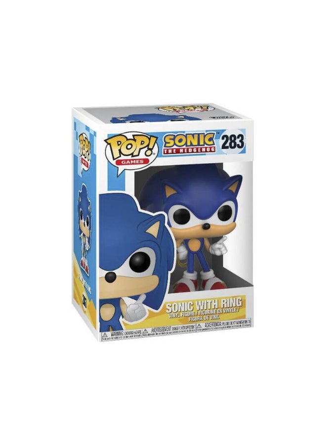 Funko Pop Games Sonic The Hedgehog With Ring Vinyl Figure  - Image 3