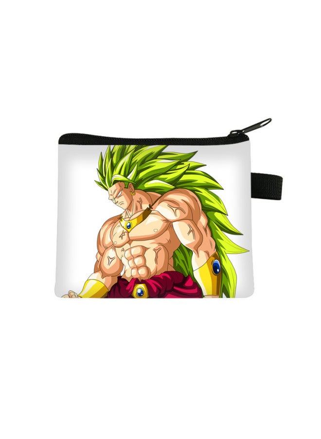 New Dragon Ball Coin Purse For Children, Large Capacity Short Storage Bag, Student Square Mini Bag