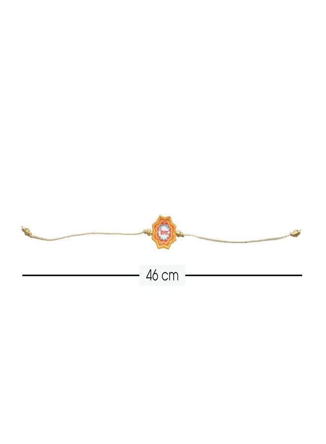 KOLOROBIA MY BRO Adorable Embroidery Rakhi For Kids - Image 3