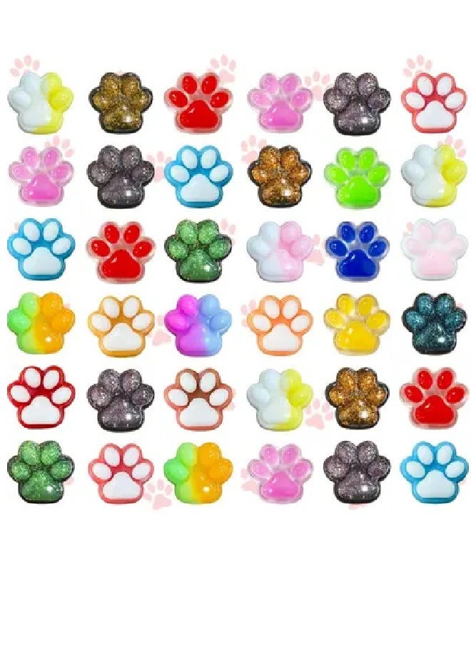 squishy Cat Paw Squishy Toy, Rising, Stress Relief, Fun and Cute Plaything, Perfect 30 Pcs small size  - Image 1