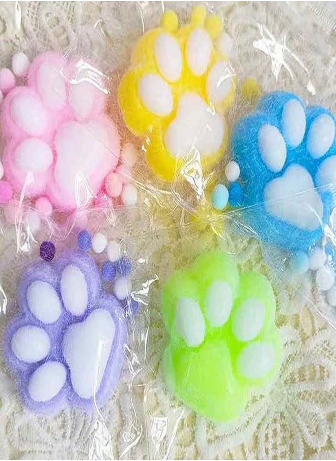 squishy Cat Paw Squishy Toy, Rising, Stress Relief, Fun and Cute Plaything, Perfect 30 Pcs small size  - Image 4