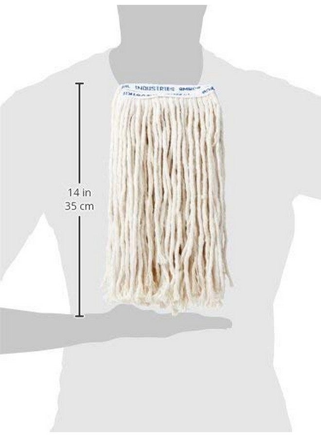 Helliot Cotton Mop Refill for Floor Cleaning 300gm (White) - Pack of 10 - Image 4