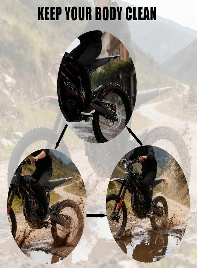 psler Rear Mudguard for Sting MX3 MX4 MX5 - PSLER Back Guard Rear Guard for MX4 EVO/EXPE,Black - Image 3