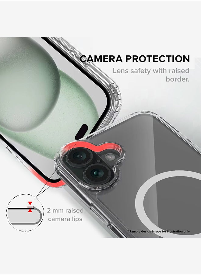 Stylizedd - For iPhone 16 Plus Case [Compatible with MagSafe] Slim Magnetic cover Clear Phone Case - GOT House Stark - Image 1